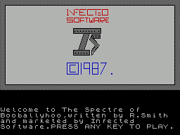 Spectre of Booballyhoo, The (1987)(Infected Software)